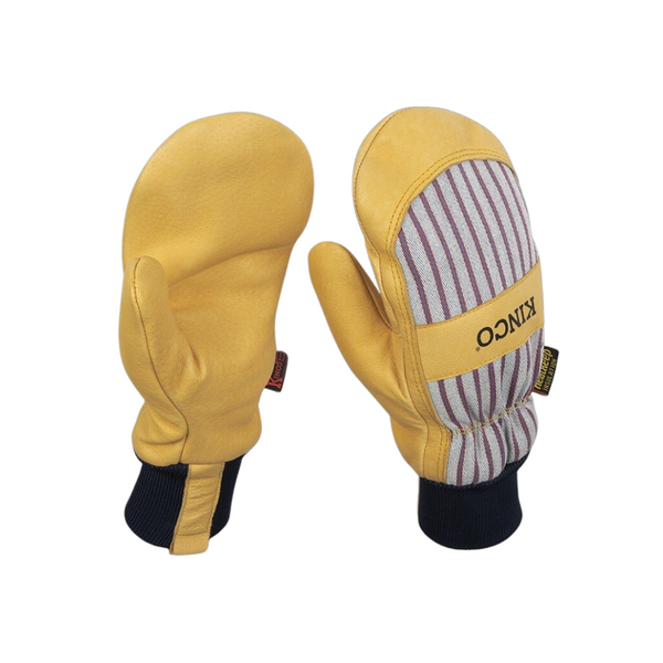 Kinco Mitten Insulated Premium Pigskin Knit Wrist Mitten - Image 1