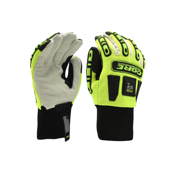 Ogre 7732 Canvas Palm Hipora Lined Impact Glove (Impact 1) - Image 1