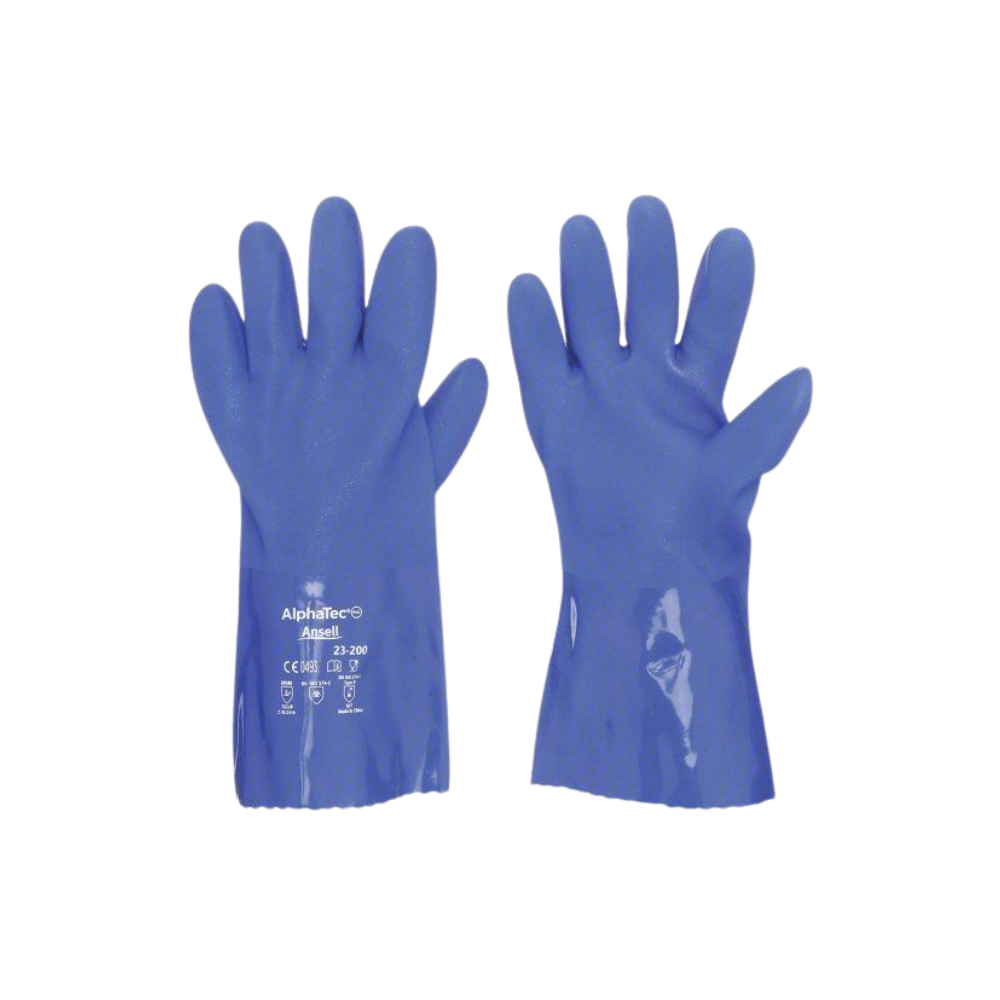 Ansell 10" Chemical Resistant Gloves (Cut 2, Puncture 2, Abrasion 4) - Image 1