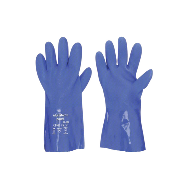 Ansell 10" Chemical Resistant Gloves (Cut 2, Puncture 2, Abrasion 4) - Image 1