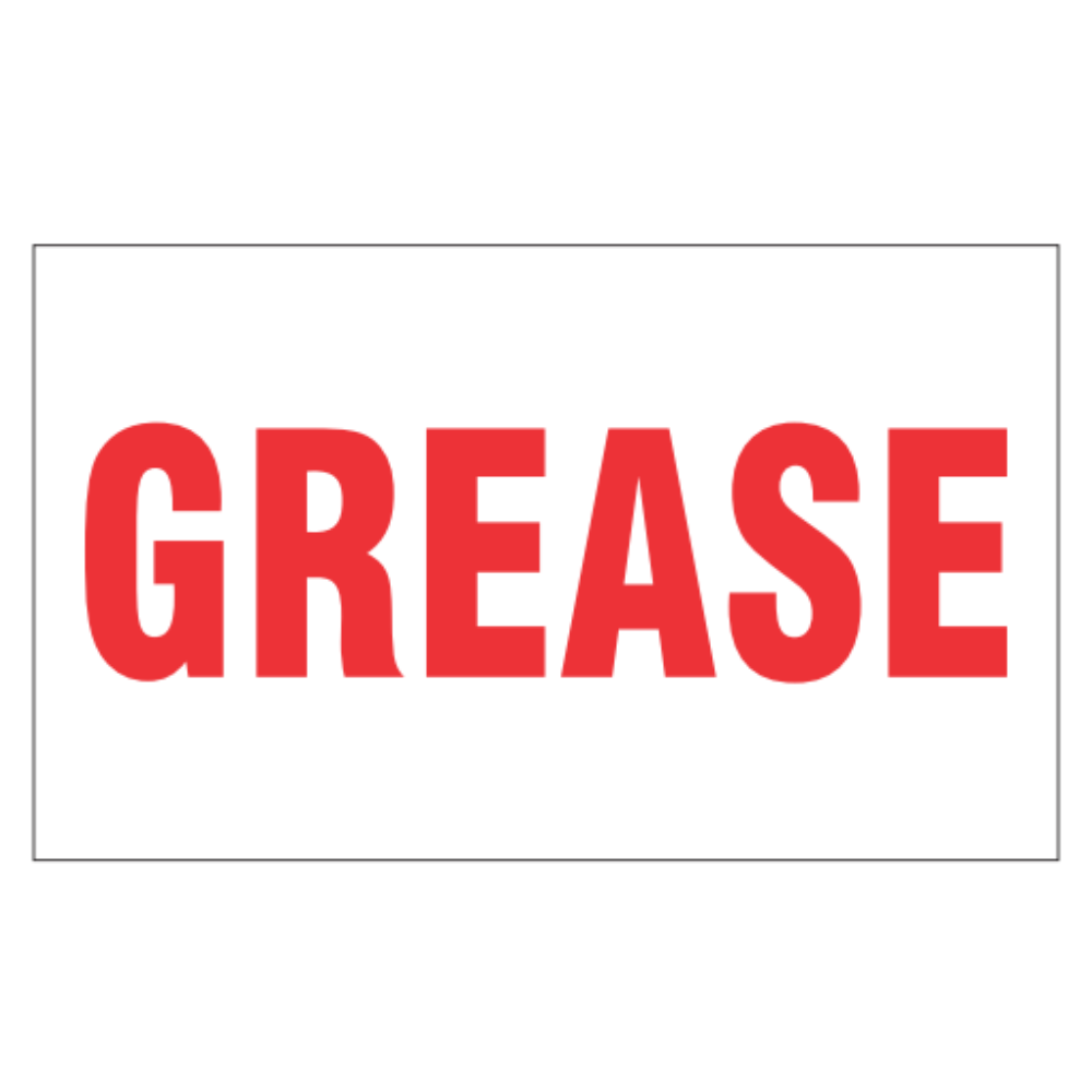 Grease 3x5 – Everything Safety