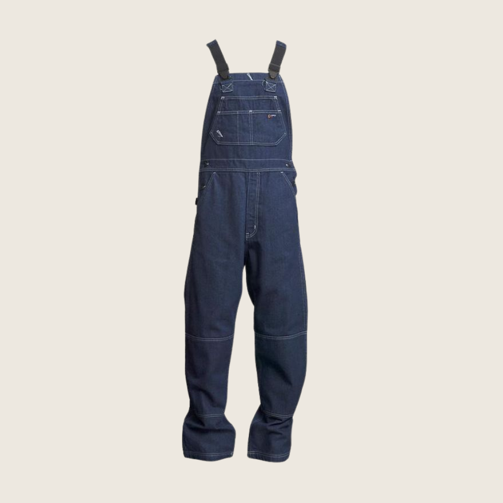 Lapco Men's FR Denim Bib Overall - Image 1