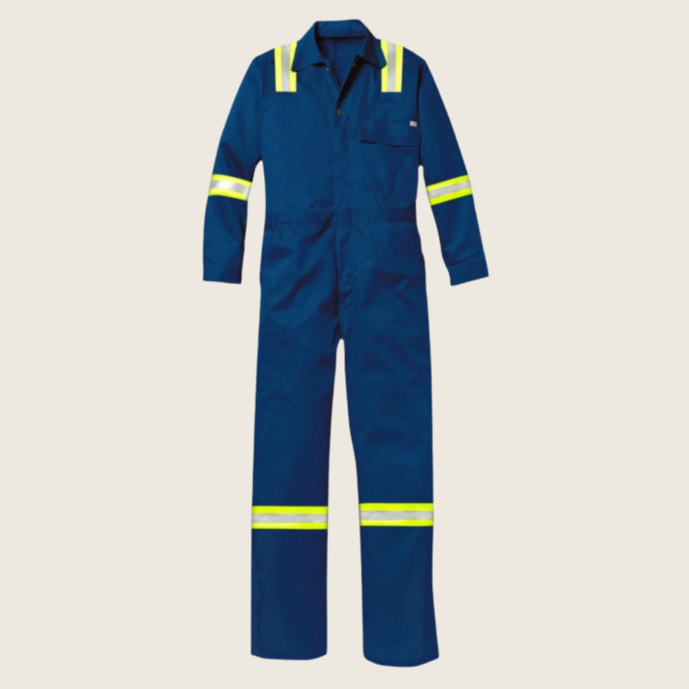 Rasco FR 88/12 Coverall W/ Reflective Trim Navy DC - Image 1