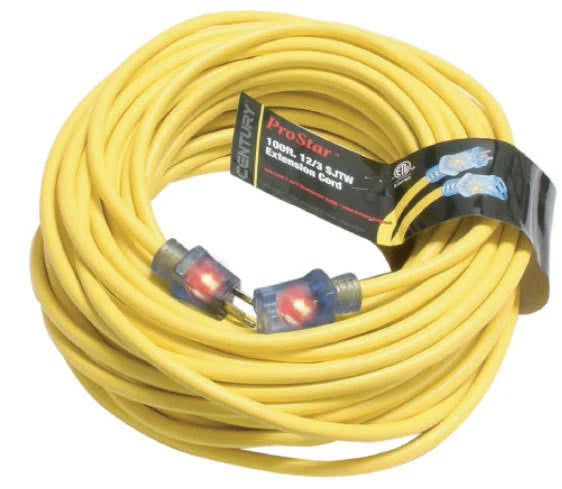 Pro Star 12/3 SJTW  100' Lighted Extension Cord - Image 2