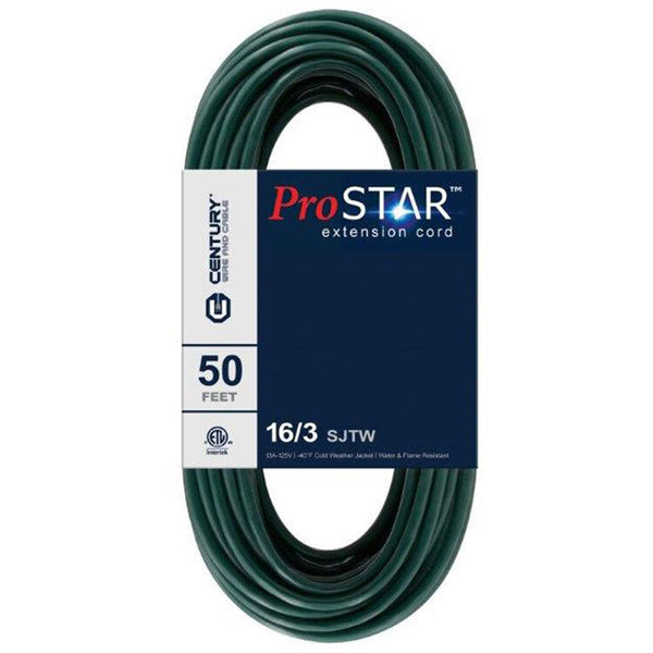 Pro Star 16/3 50' (Non-Lighted) Extension Cord - Image 1
