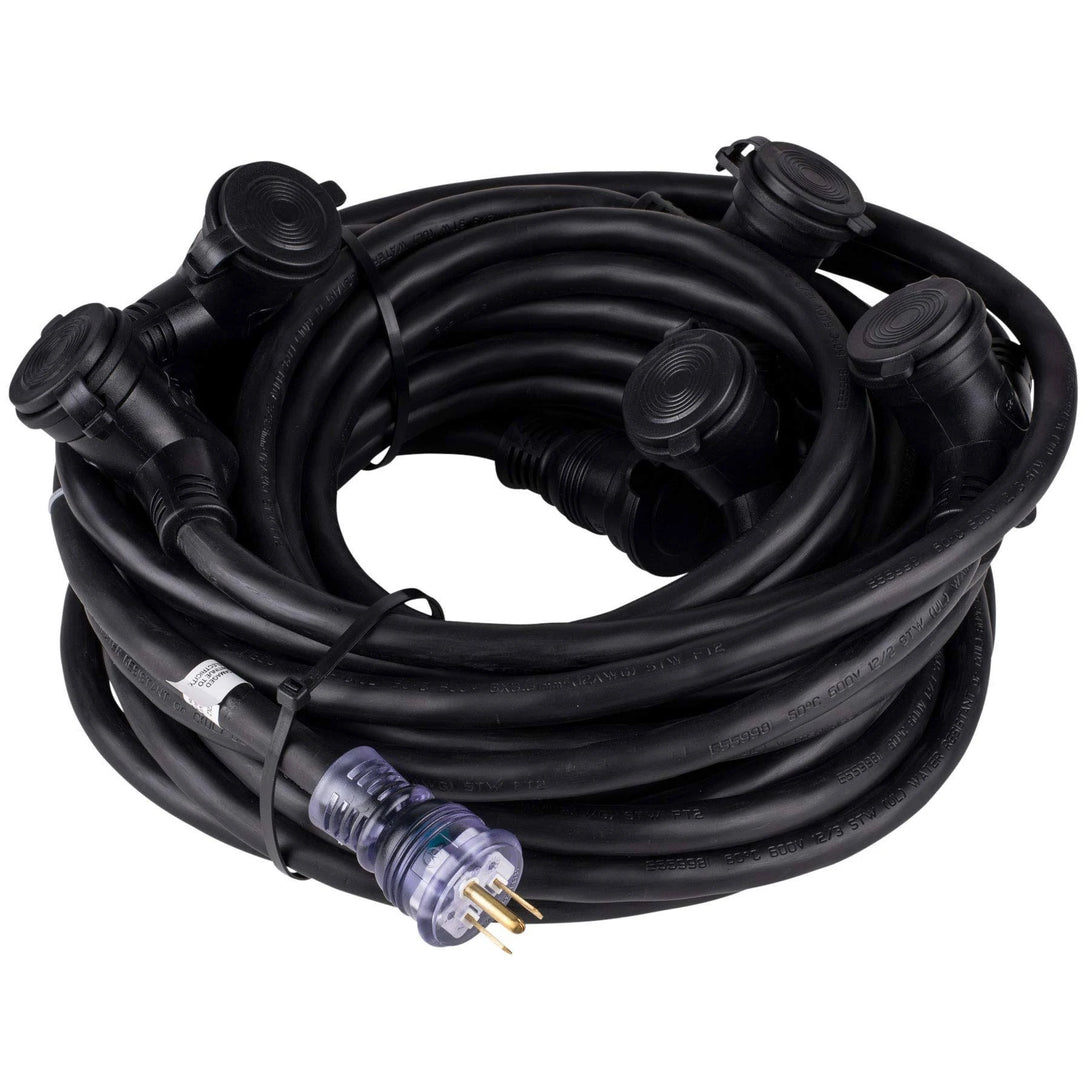 Century Pro Cap 12/3 50' Multi Outlet Extention Cord - Image 3