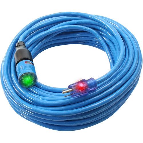 Pro Lock 12/3 SJTW 50' Lighted Extention Cord - Image 1