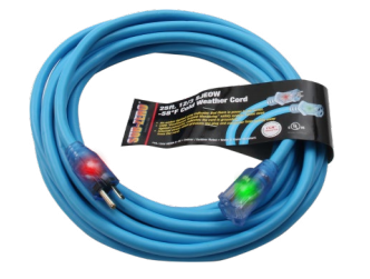 Sub Zero 12/3 SJEOW Lighted Extention Cord - Image 1
