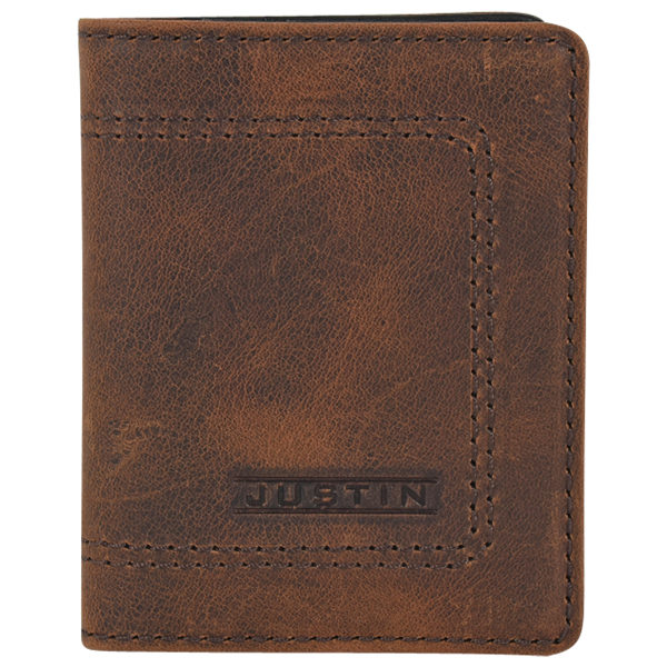 Justin card wallet with stitched details DNR - Image 1