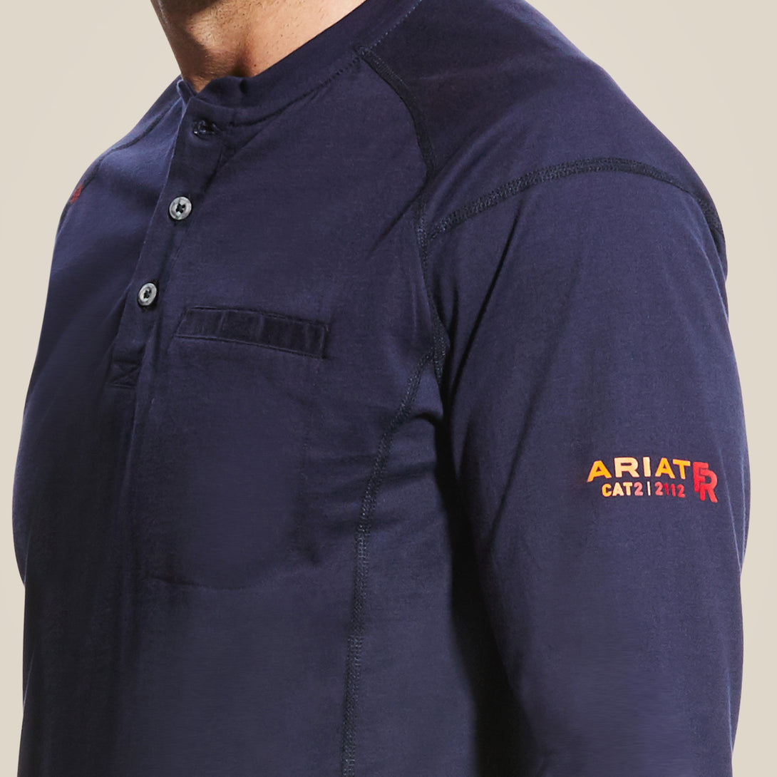 Ariat Men's FR Air Henley - Image 3