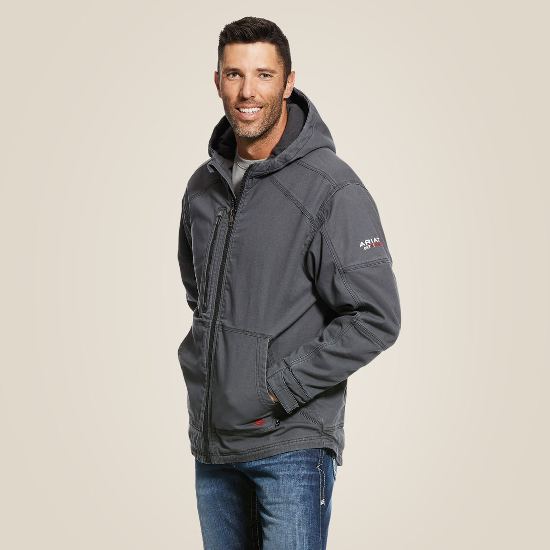 Ariat Men's FR DuraLight Cordura Canvas Jacket - Image 1