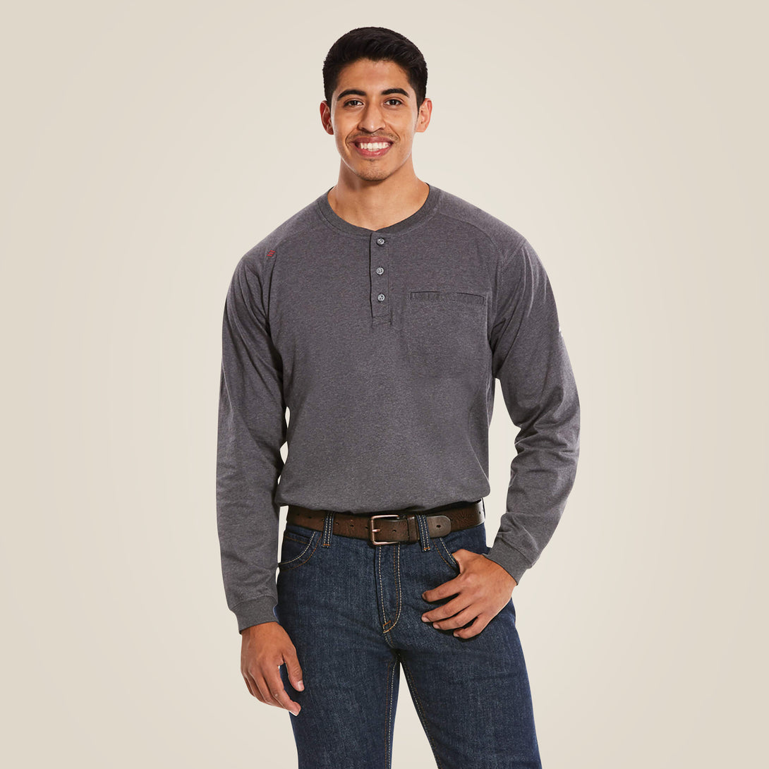Ariat Men's FR Air Henley - Image 1