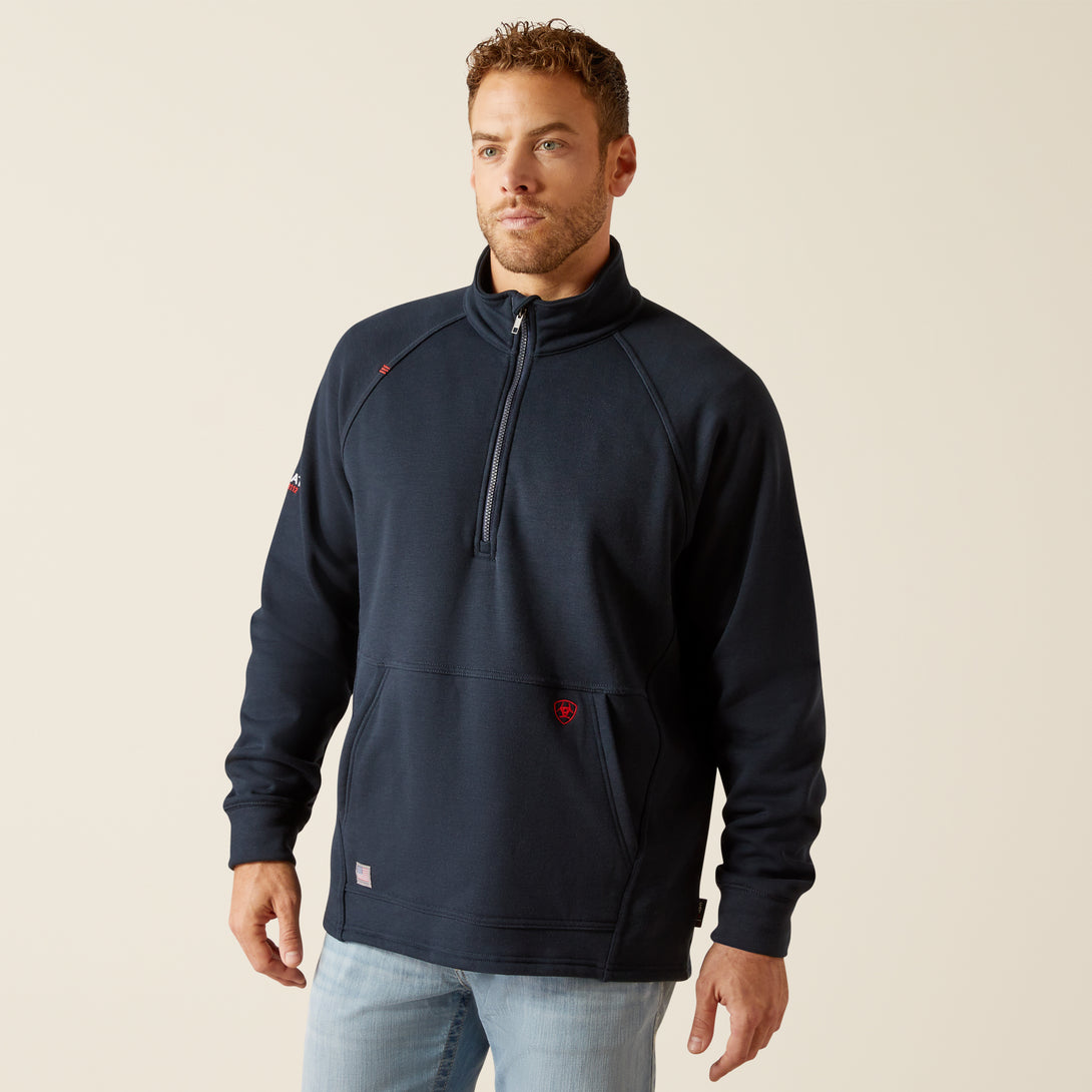 Ariat Men's FR Primo Fleece 2.0 1/4 Zip Sweater - Image 3