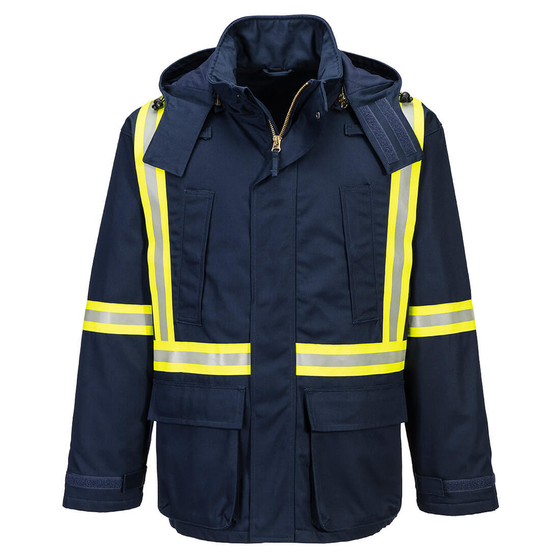 Portwest Bizflame FR610 Insulated FR Work Parka - Image 1