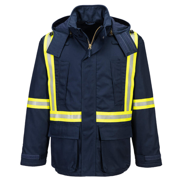 Portwest Bizflame FR610 Insulated FR Work Parka - Image 1