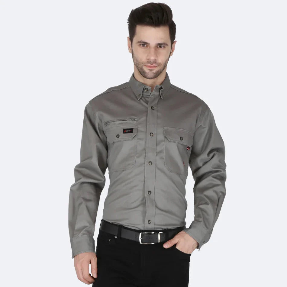 Forge FR Men's MFR-605 Vent Shirt-DC - Image 2