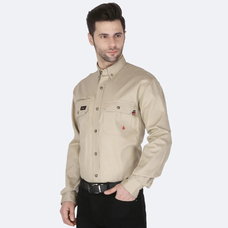 Forge FR Men's MFR-605 Vent Shirt-DC - Image 1