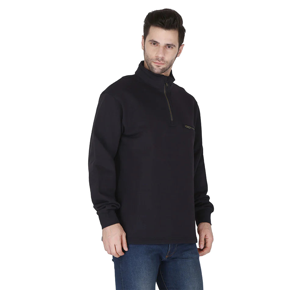 Forge Men's FR High Neck 1/4 Zip Sweater - Image 2