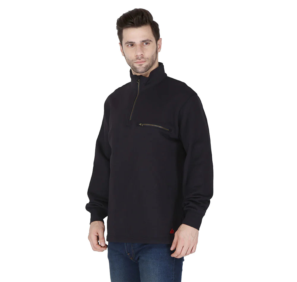 Forge Men's FR High Neck 1/4 Zip Sweater - Image 6
