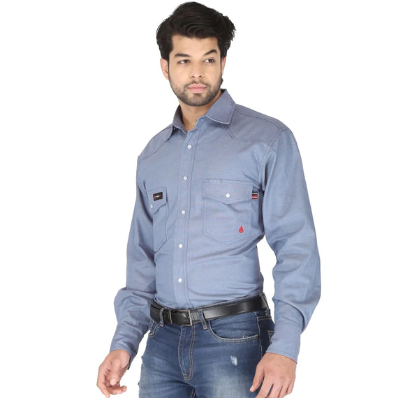 Forge Men's FR Chambray Work Shirt - Image 1