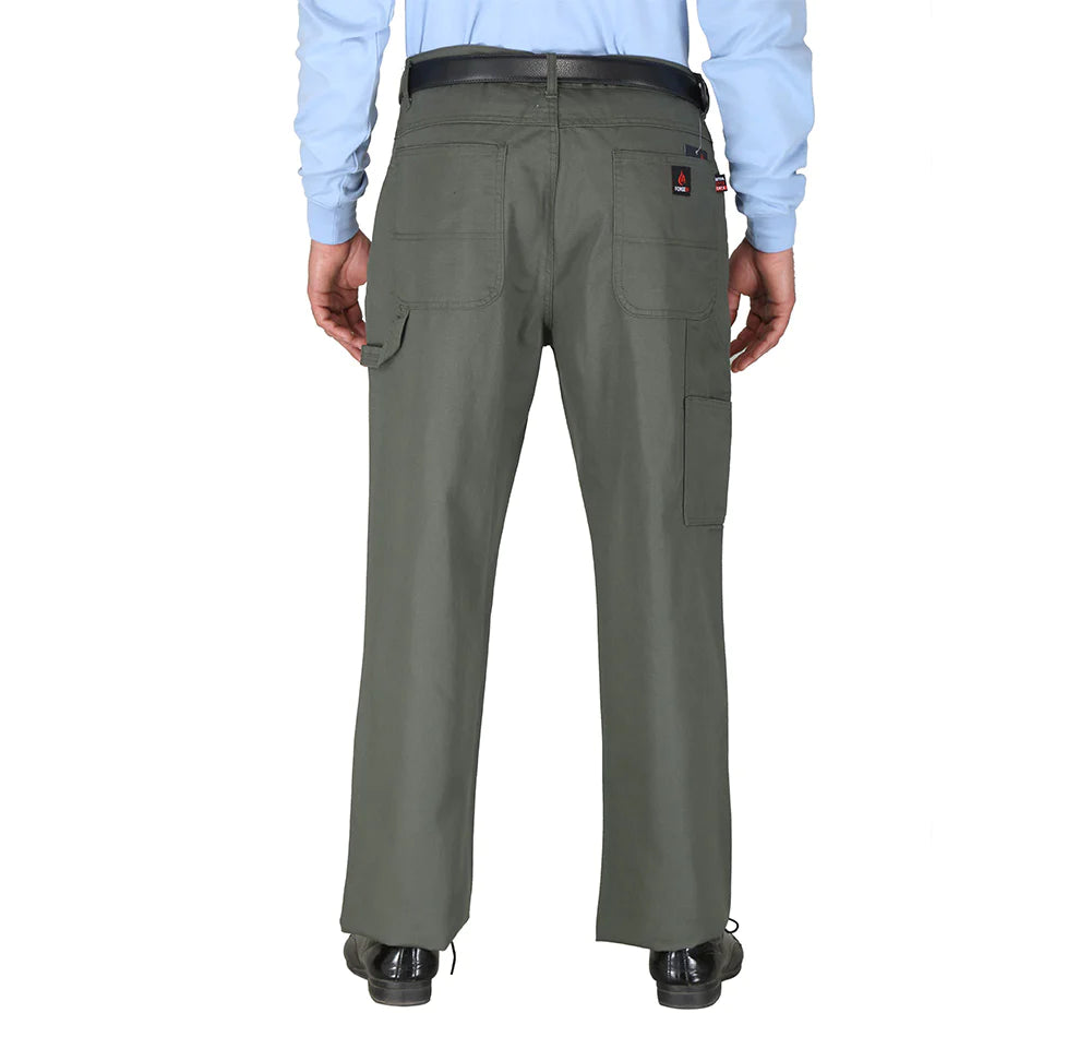 Forge Men's FR Green Duck Carpenter Pant - Image 1