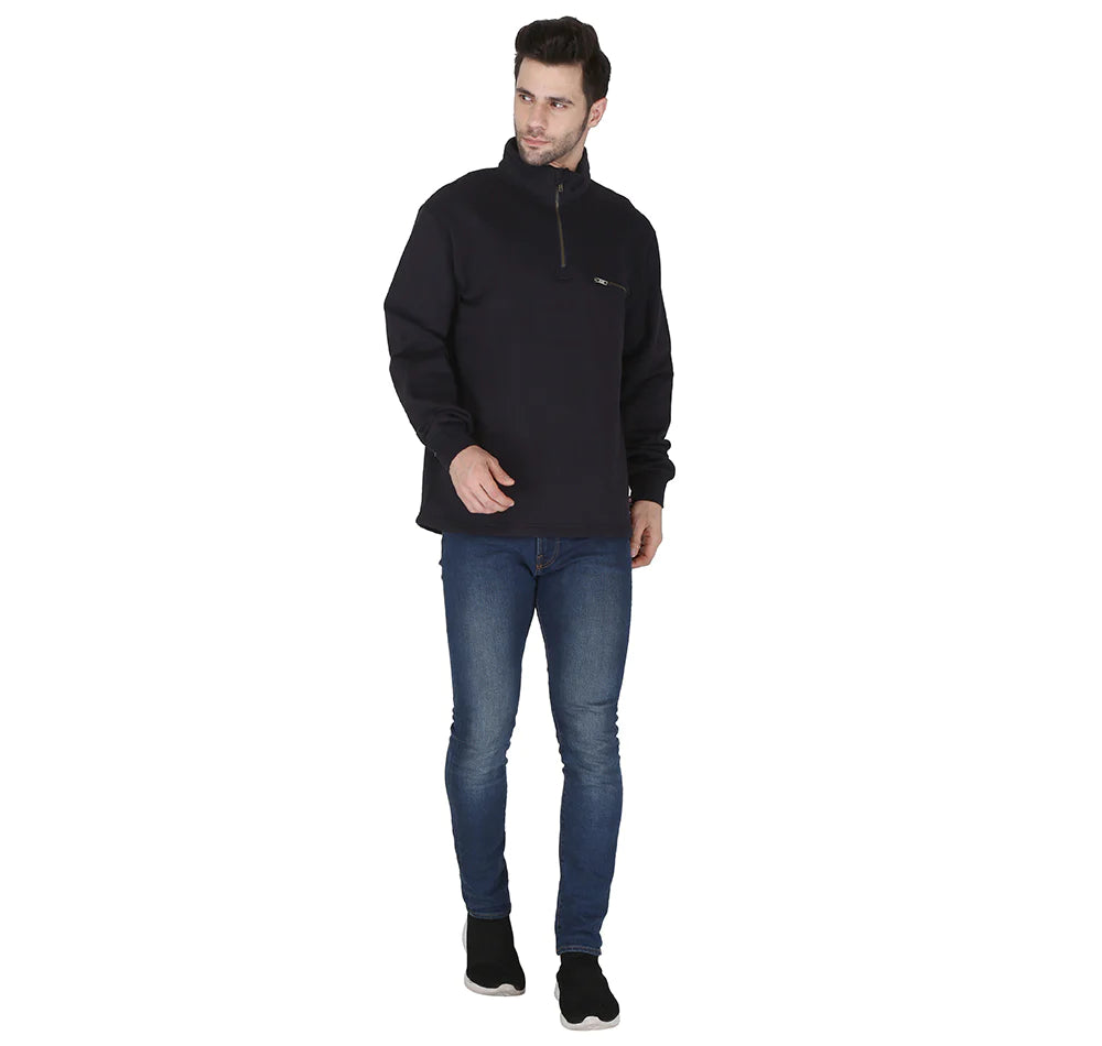 Forge Men's FR High Neck 1/4 Zip Sweater - Image 4
