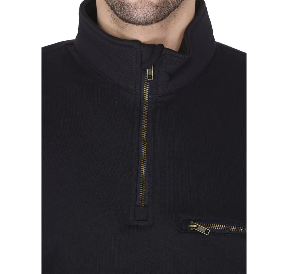 Forge Men's FR High Neck 1/4 Zip Sweater - Image 3