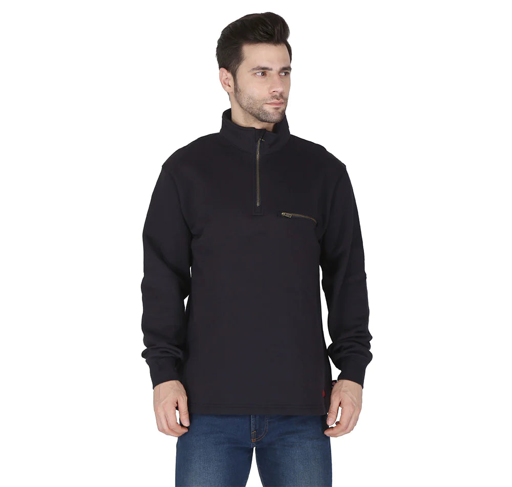 Forge Men's FR High Neck 1/4 Zip Sweater - Image 1