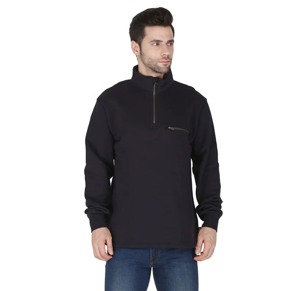 Forge Men's FR High Neck 1/4 Zip Sweater - Image 1