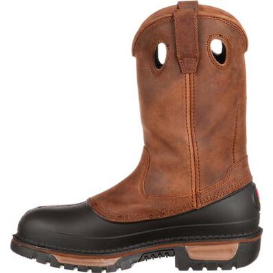 Georgia Muddog  Brown Steel Toe Waterproof Wellington Boot-DNR - Image 2