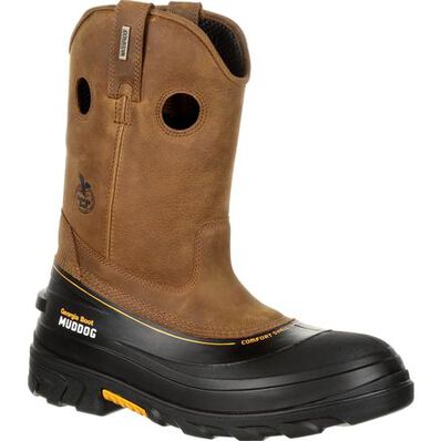 Georgia Muddog  Barracuda Gold Composite Toe Waterproof Work Wellington Boot-DNR - Image 1