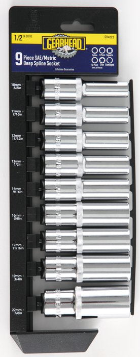 Gearhead Spline Socket Set - Image 4