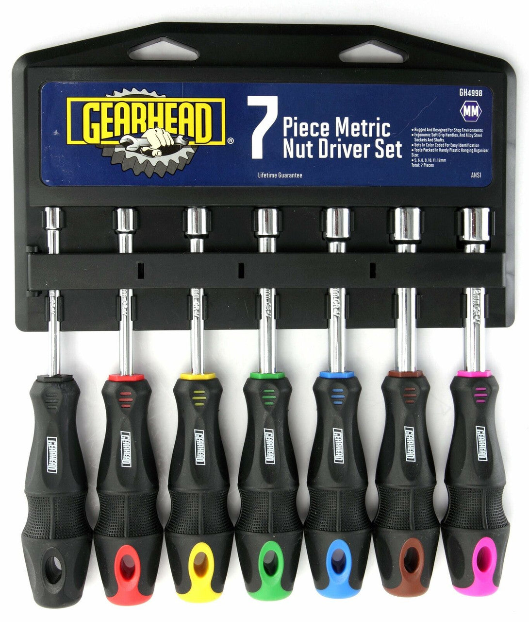 Gearhead 7 Piece Nut Driver Set - Image 1