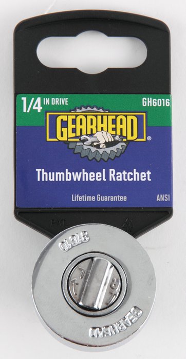 Gearhead Thumbwheel Ratchet - Image 1