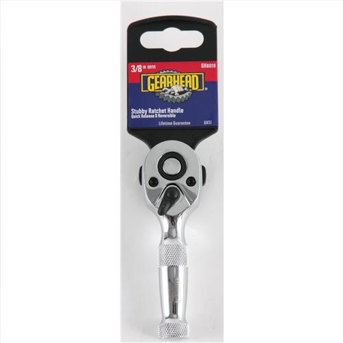 Gearhead Stubby Quick Release Ratchet Handle - Image 1