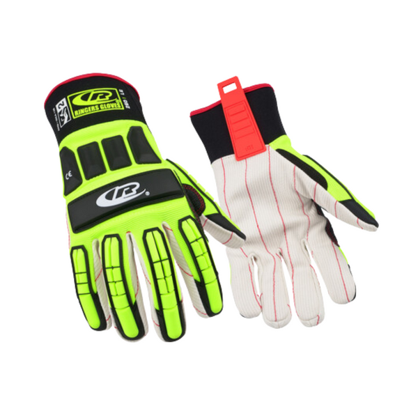 Ringers R-260 Roughneck Cotton Palm Impact Glove (Cut 2, Impact 2, Puncture 4, Abrasion 3) - Image 1