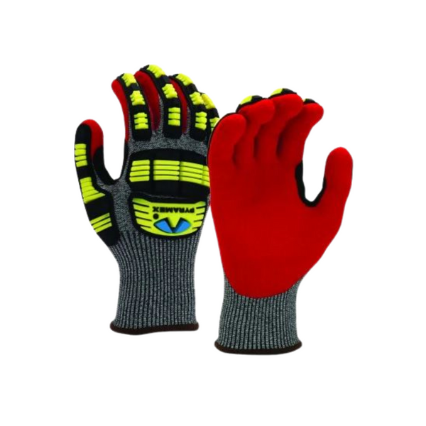 Pyramex Nitrile Dipped Impact Glove GL609C (Cut 6, Impact 2, Puncture 4, Abrasion 6) - Image 1