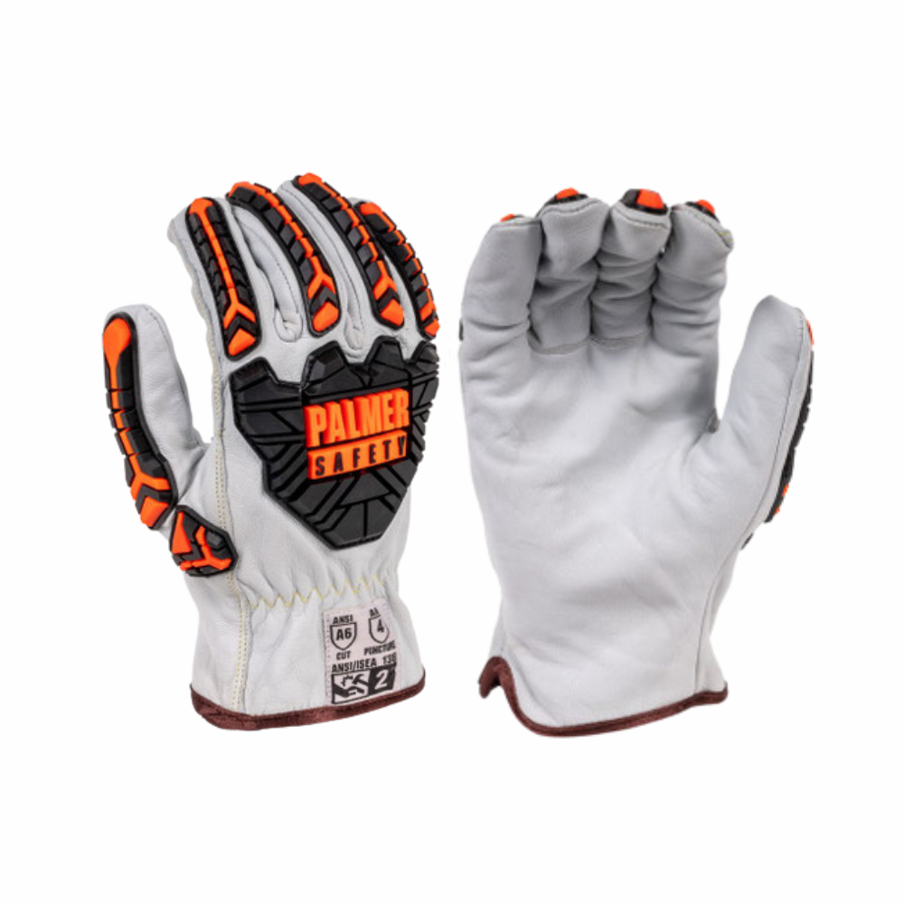 Palmer Safety PS360 Leather (Cut A6, Impact 2, Abrasion 2, Puncture 4) - Image 1