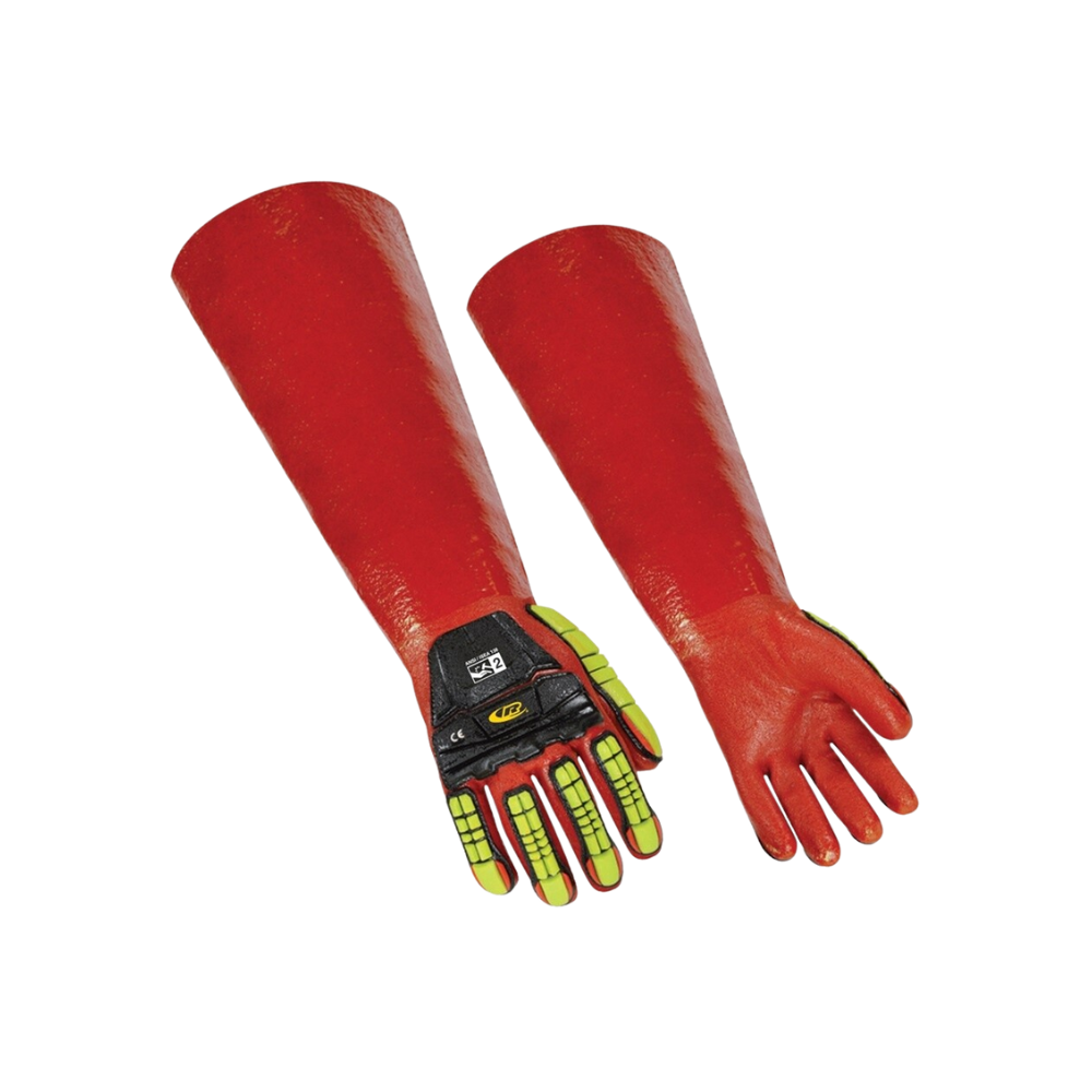 Ringers R-075 Chemical PVC Glove (Cut 3, Impact 2, Abrasion 5) - Image 1
