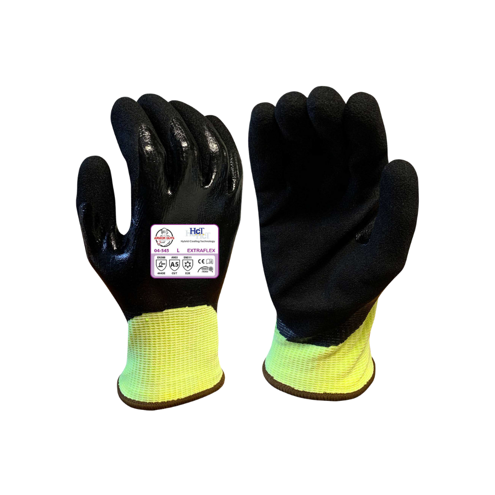 Armor Guys 04-545 Extraflex Fully Dipped Nitrile Coated Gloves (Cut 5) - Image 1