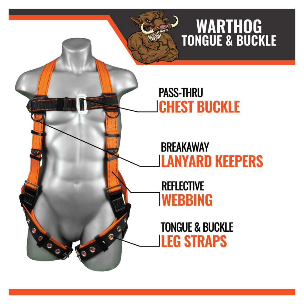 Malta Dynamics Warthog Tongue & Buckle Harness - Image 3