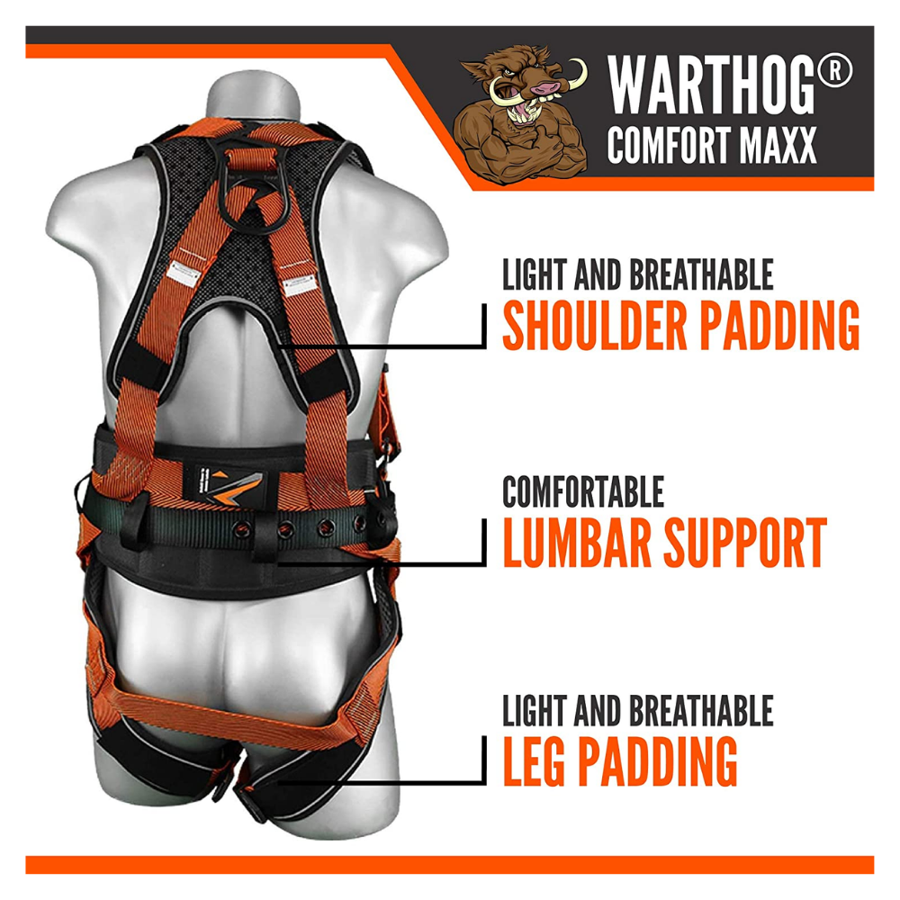 Malta Dynamics Warthog Comfort Maxx Belted Side D-Ring Harness - Image 3
