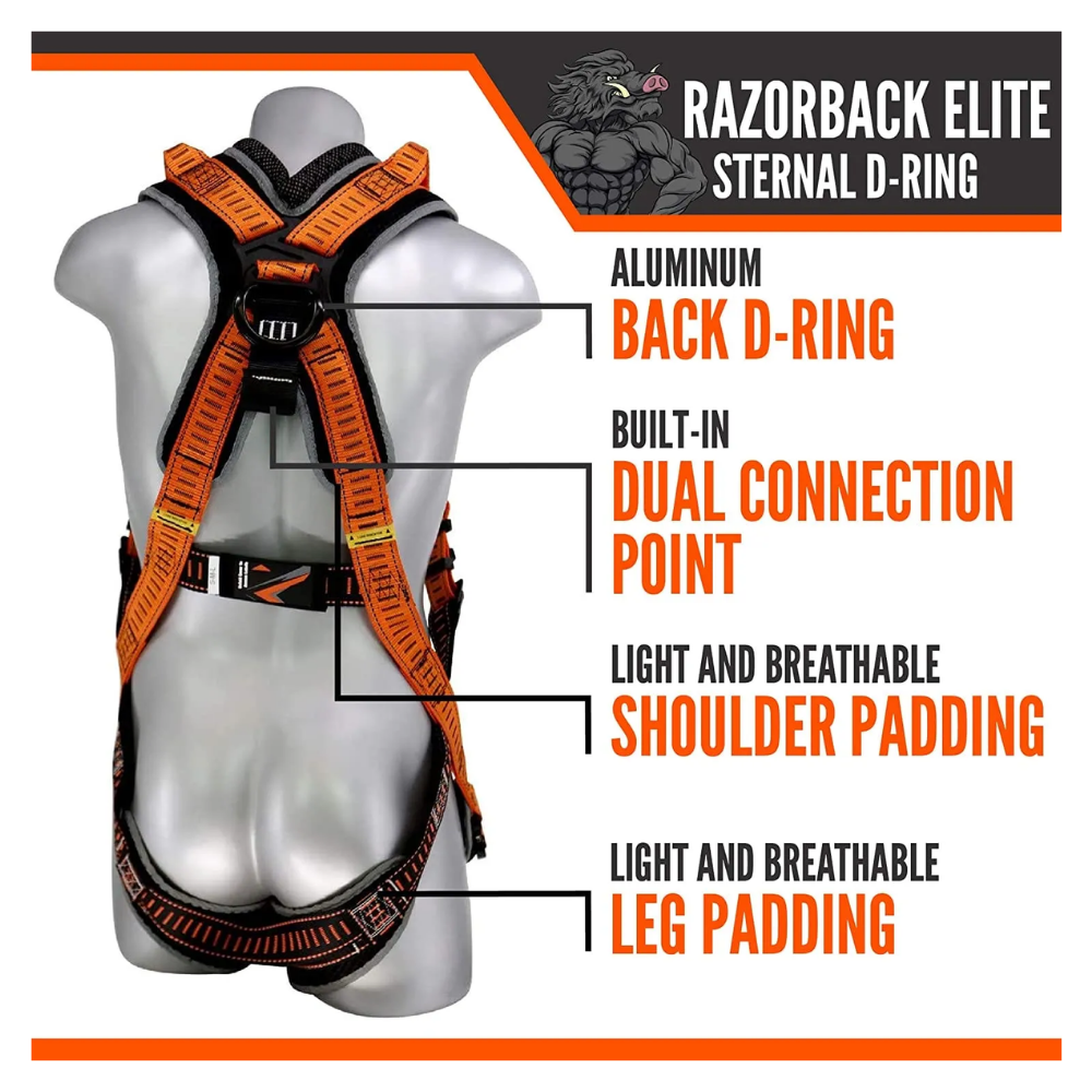 Malta Dynamics Razorback Elite Sternal D-Ring Harness - Image 3