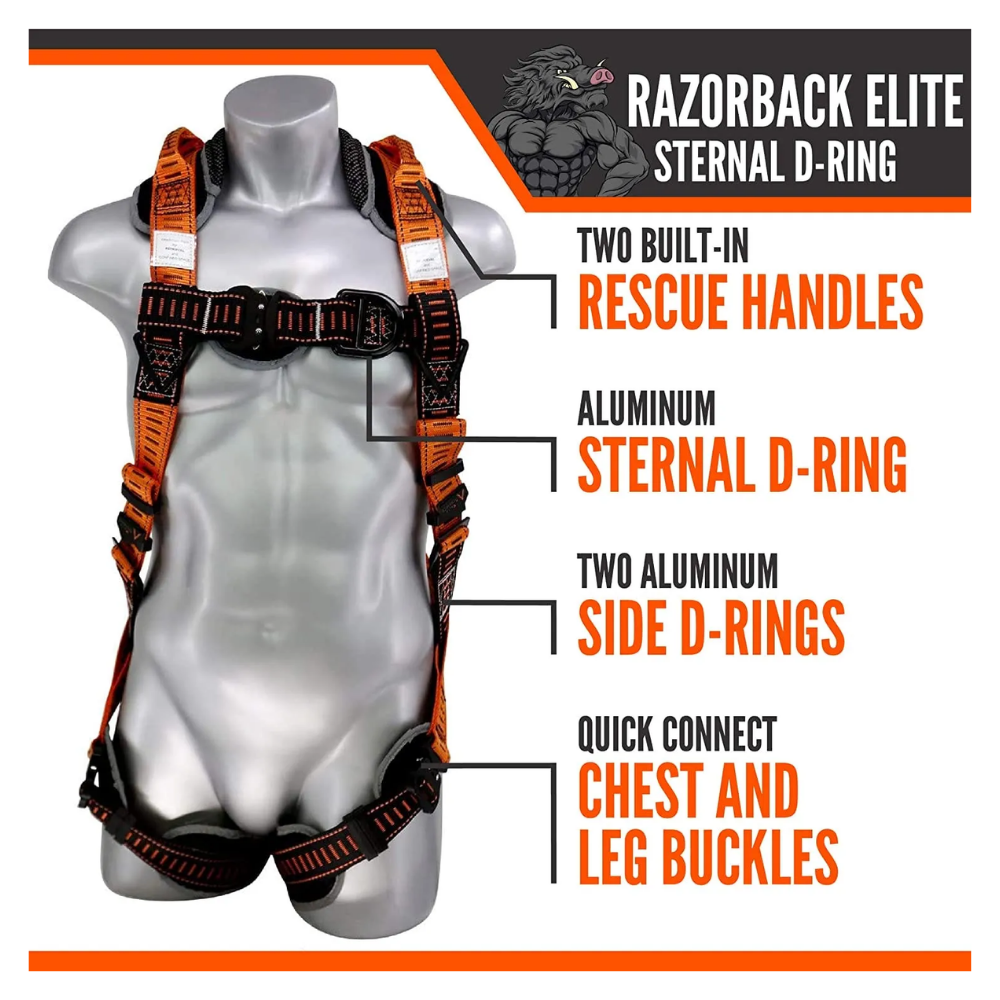 Malta Dynamics Razorback Elite Sternal D-Ring Harness - Image 4