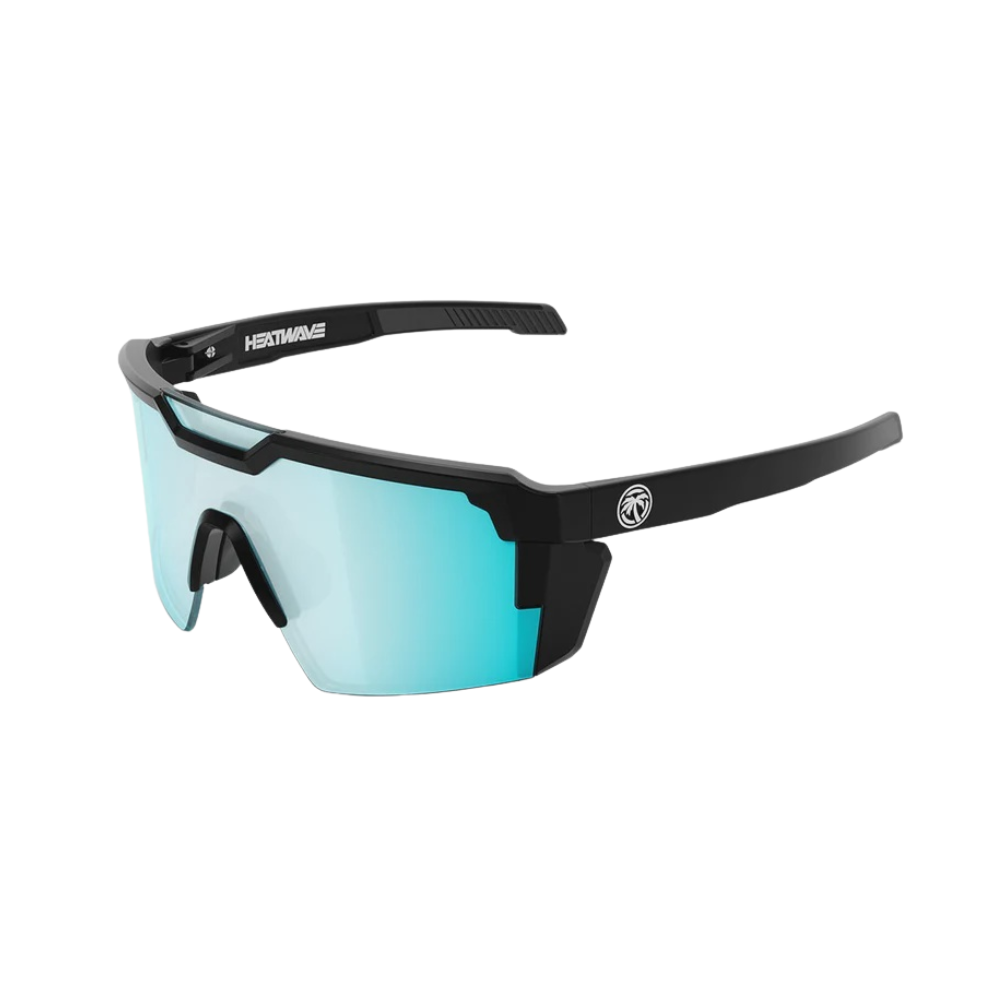 Heat Wave Future Tech Black / Polarized Arctic Chrome Lens - Image 1