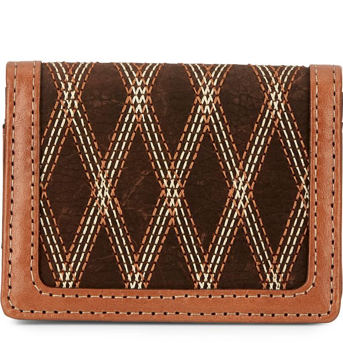 Justin Bifold Card Wallet Cross Stitch DNR - Image 1