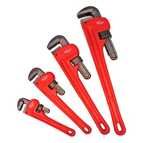 Hawk Tools Pipe Wrench 4 Piece Set - Image 1
