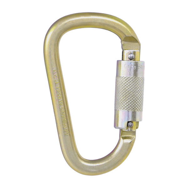 Malta Dynamics High Strength Steel Locking Carabiner - Image 1
