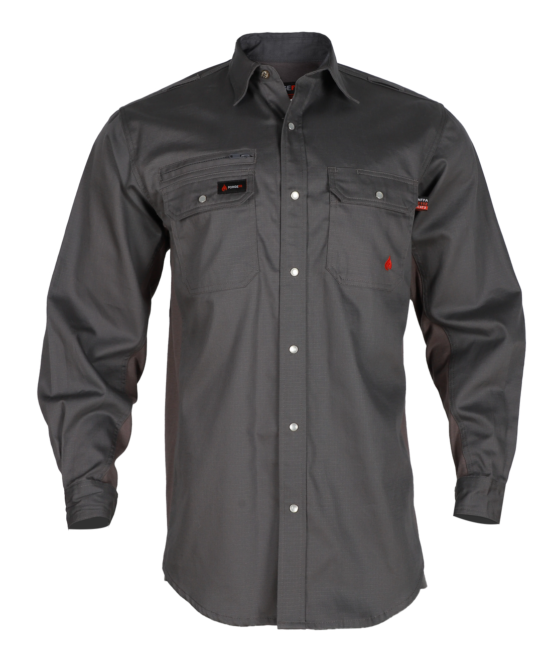 Forge Men's FR Ripstop Vent Snap Shirt - Image 3