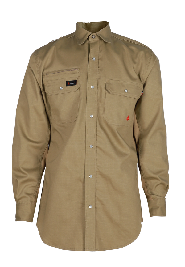 Forge Men's FR Ripstop Vent Snap Shirt - Image 1